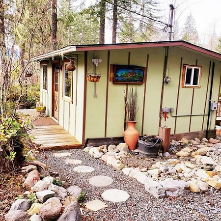 Mt Rainier Little Green Cabin On Big Creek! Ashford Bagian luar foto