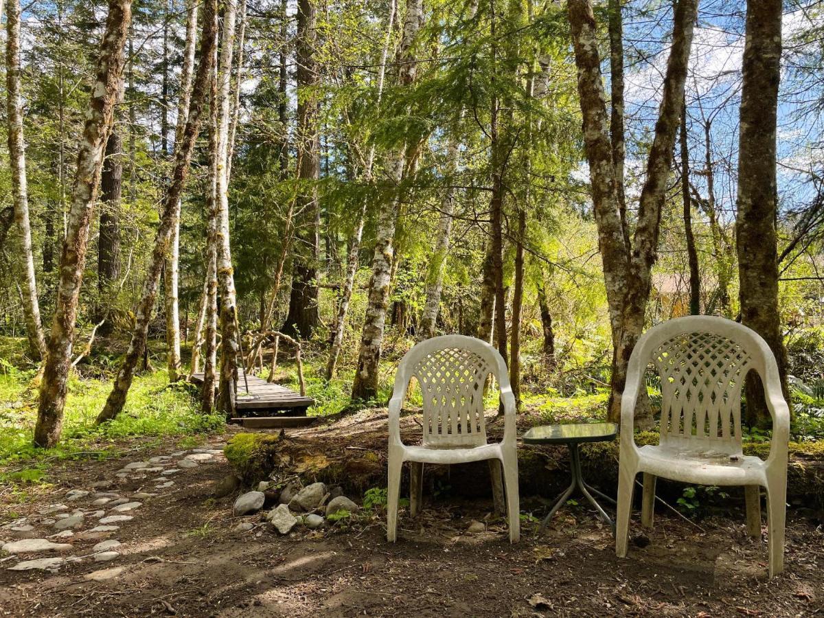 Mt Rainier Little Green Cabin On Big Creek! Ashford Bagian luar foto