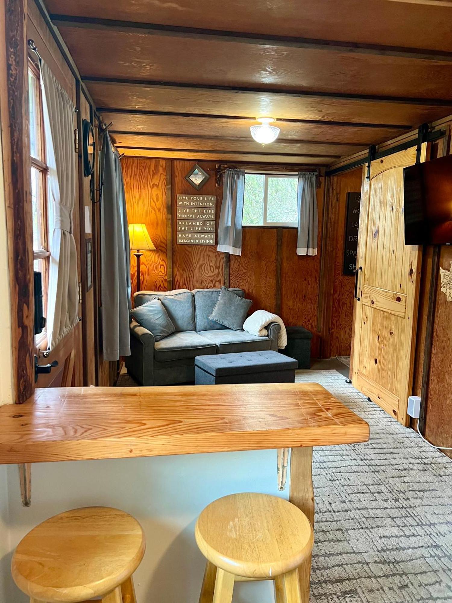 Mt Rainier Little Green Cabin On Big Creek! Ashford Bagian luar foto