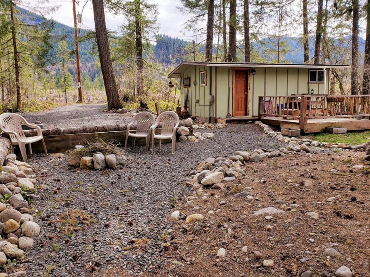 Mt Rainier Little Green Cabin On Big Creek! Ashford Bagian luar foto
